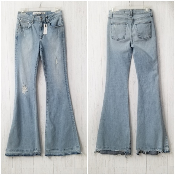 NWT Lovers + Friends Cory Flare Jean Mayfair Sz 26 - Picture 2 of 8